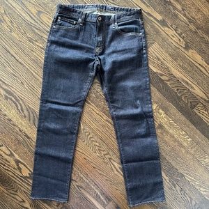 AG Adriano Goldschmied Mens 'Matchbox' Slim Straight Denim Jean 33 x 32 Jak
